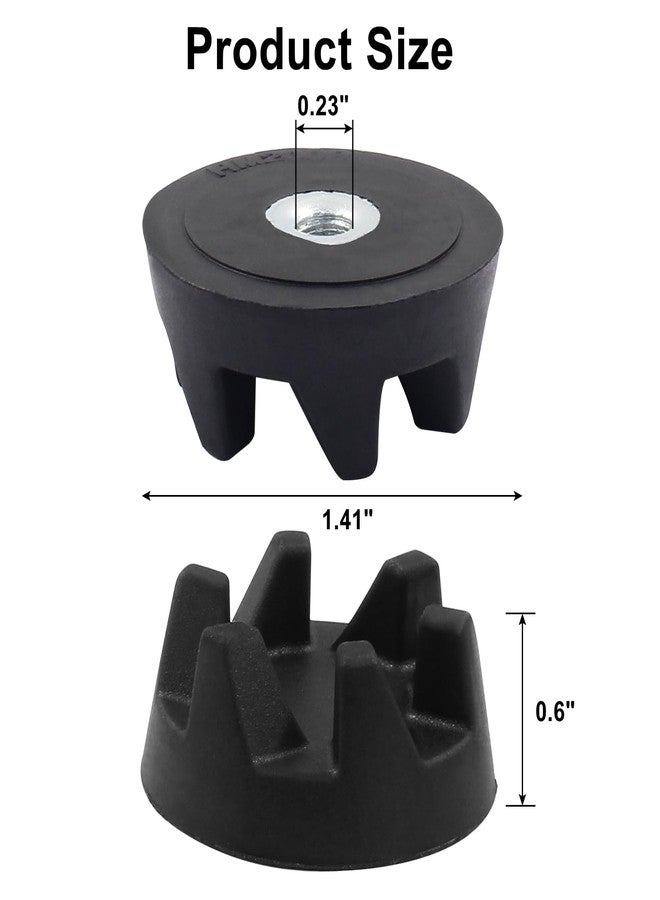 Coufce 5 Packs 9704230 Blender Coupler Replacement Parts Compatible with Kitchen Blenders WP9704230VP WP9704230(Includes Wrench) - Image 2